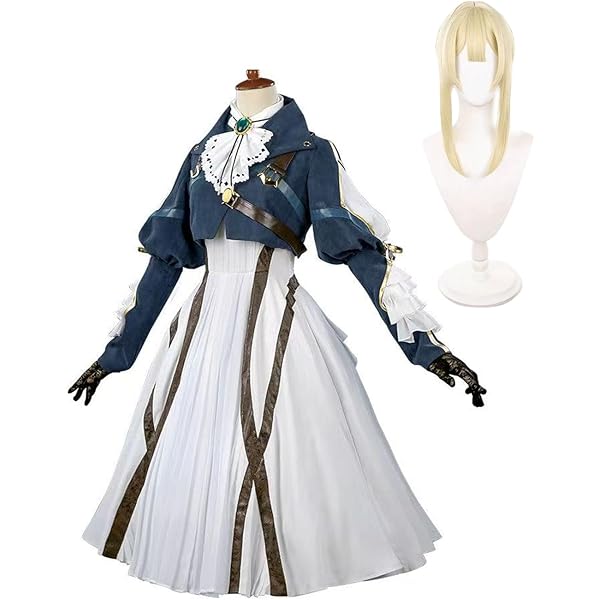 ヴァイオレットエヴァーガーデン コスプレ フルセット ウィッグ付 三分妄想 ヴァイオレット・エヴァーガーデン ヴァイオレット コスプレ